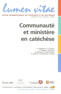 Communauté et ministère en catéchèse