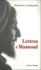 Lettres à Massoud