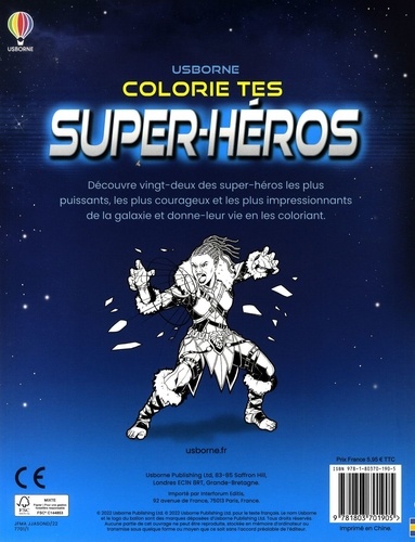 Colorie tes super-héros