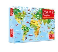Sam Smith et Kirsteen Robson - Livre et Puzzle Les villes du monde - Avec 1 livre et 1 puzzle de 300 pièces.