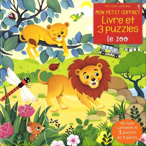 Le zoo. Avec un livre cartonné et 3 puzzles de 9 pièces