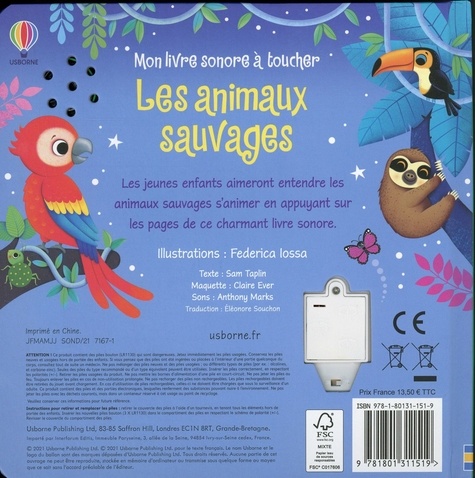 Les animaux sauvages