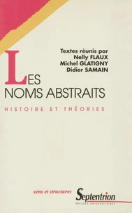 Les Noms Abstraits. Histoire Et Theories