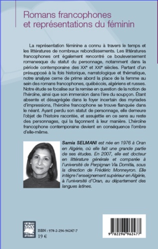 Romans francophones et représentations du féminin. Autour de Va savoir de Réjean Ducharme, Agave de Hawa Djabali et La femme qui attendait d'Andreï Makine