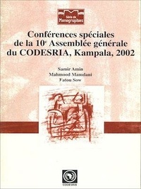 Samir Amin et Fatou Sow - Conférences spéciales de la 10e Assemblée générale du CODESRIA, Kampala, 2002.