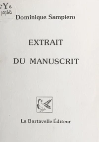 Extrait du manuscrit