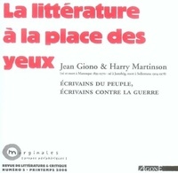 Samuel Autexier et Harry Martinson - Marginales N° 5, Printemps 2006 : La littérature à la place des yeux.