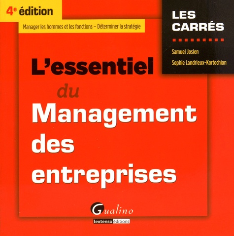 L'essentiel du management des entreprises 4e édition