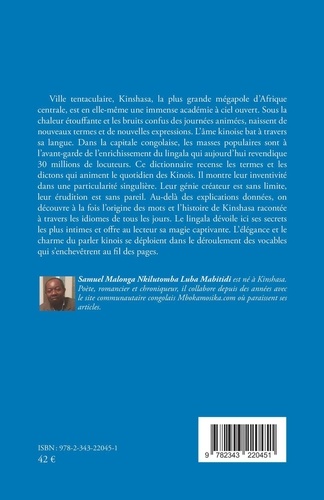 Dictionnaire du parler kinois. Parler kinois - français
