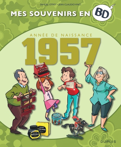 Mes souvenirs en BD  Année de naissance 1957