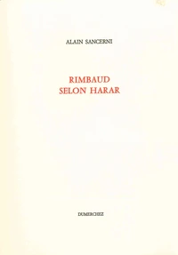 Rimbaud selon Harar