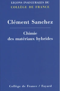 Chimie des matériaux hybrides