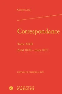 Correspondance