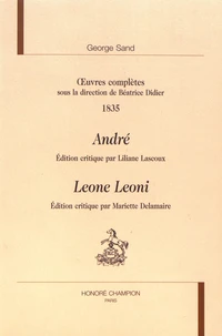 Oeuvres complètes, 1835
