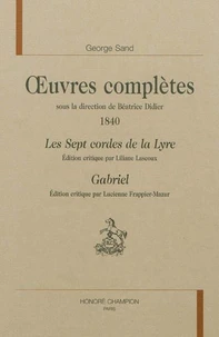 Oeuvres complètes, 1840