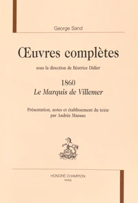 Oeuvres complètes, 1860