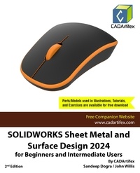  Sandeep Dogra - SOLIDWORKS Sheet Metal and Surface Design 2024 for Beginners and Intermediate Users.