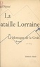 Sander Pierron - La bataille lorraine - Ou La montagne de la Croix.