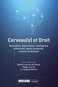 Sandie Lacroix-de Sousa et Peggy Larrieu - Cerveau(x) et Droit - Neurodroit, algorithmes, intelligence artificielle, objets connectés, centres de décision.