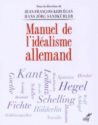 Manuel de l'idéalisme allemand