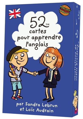Sandra Lebrun et Loïc Audrain - 52 cartes pour apprendre l'anglais.