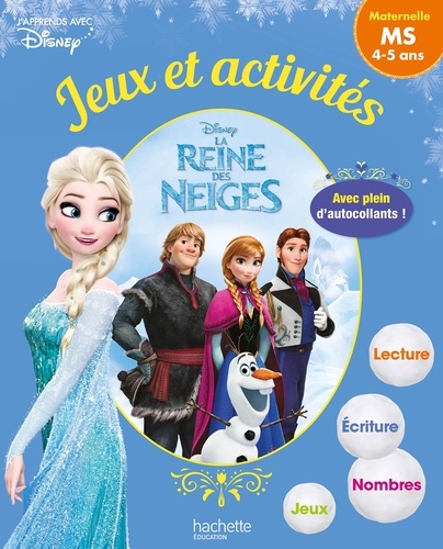 Jeux et activités. La reine des neiges