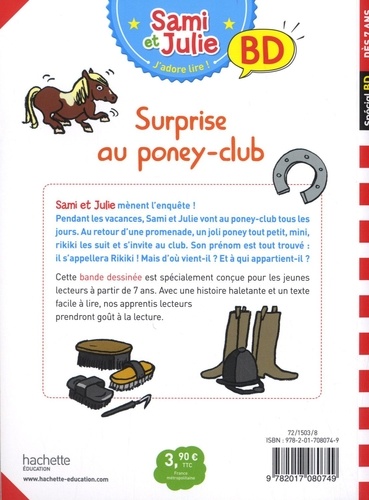 Sami et Julie BD  Surprise au poney-club !
