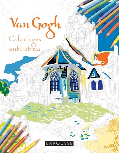 Sandra Lebrun - Van Gogh - Coloriages anti-stress.