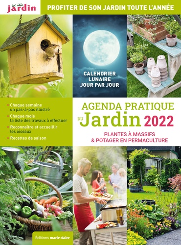 Agenda pratique du jardin. Plantes à massifs & potager en permaculture  Edition 2022