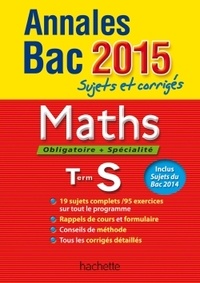 Sandrine Bodini-Lefranc et Sandrine Dubois - Annales Bac Maths obligatoire et spécialité Tle S - Sujets et corrigés.