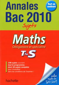 Maths Tle S obligatoire et spécialité