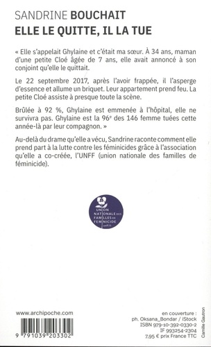 Elle le quitte, il la tue