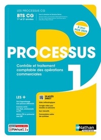 Christine Darlay et Sandrine Canler - Les processus BTS CG - Processus 1 BTS CG 1ère et 2ème années - 2024 - Manuel - élève - + iManuel.