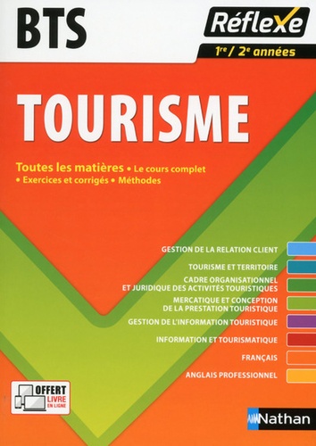 Sandrine Dacunha et Madeleine Doussy - BTS tourisme - Toutes les matières 1re et 2e année.