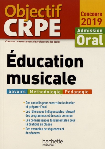 Sandrine David - Education musicale - Admission oral.