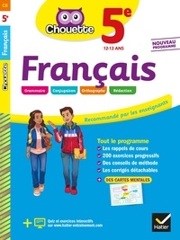 Kindle ebook téléchargements gratuits pour mac Français 5e  - cahier d'entraînement et de révision par Sandrine Girard, Thierry Marquetty (French Edition) 9782401054240 CHM MOBI