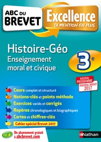 Sandrine Gstalter et Pascal Jézéquel - Histoire Géographie Enseignement moral et civique 3e.