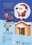 Joue, colle et colorie Vive Noël !. 2 pages de stickers
