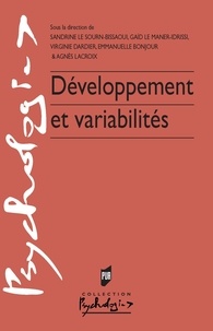 Sandrine Le Sourn-Bissaoui et Gaid Le Maner-Idrissi - Développement et variabilités.