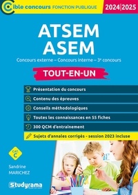 Sandrine Marichez - ATSEM/ASEM - Concours externe, concours interne, 3e concours Tout-en-un.