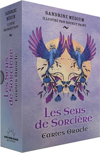  Sandrine Médium et  Rocket Paint - Les Sens de sorcière - 49 Cartes oracle.