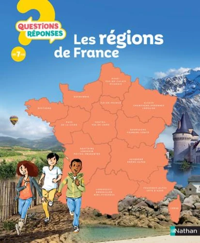 Couverture de Les régions de France