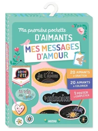 Ma première pochette d'aimants mes messages d'amour