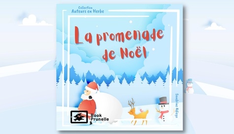 Sandrine Ndiego - La promenade de Noël - Album sans texte pour enfants.