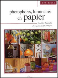 Sandrine Paumelle - Photophores, luminaires en papier.