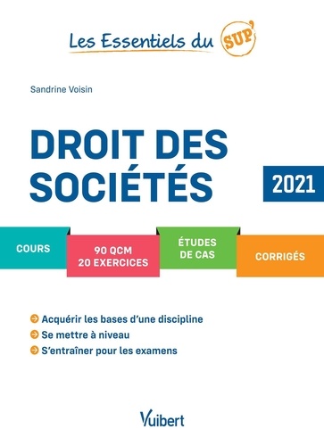 Droit des sociétés  Edition 2021