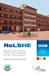 Revue des Lettres, Sciences humaines et de l’Éducation N° 006, juillet - décembre 2026