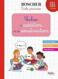 Cahier d'additions et de soustractions CE1-CE2