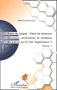 Faits de langue - Faits de discours, Données, processus et modèles, Qu'est-ce qu'un fait linguistique ?
