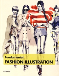 Santi Trivino - Fundamental Fashion Illustration - Edition bilingue anglais-espagnol.